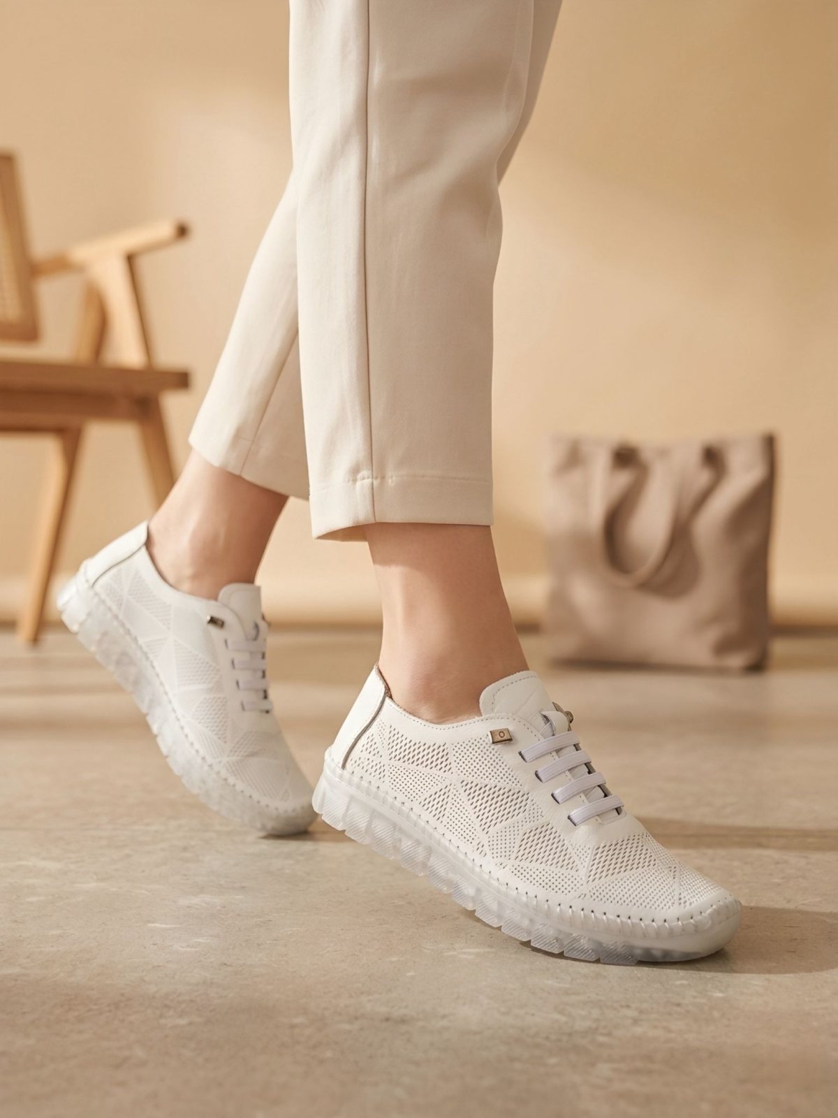 Hakiki Deri Kadın Comfort 4