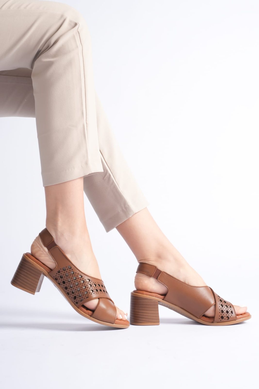 Genuine Leather Woman Sandal 6