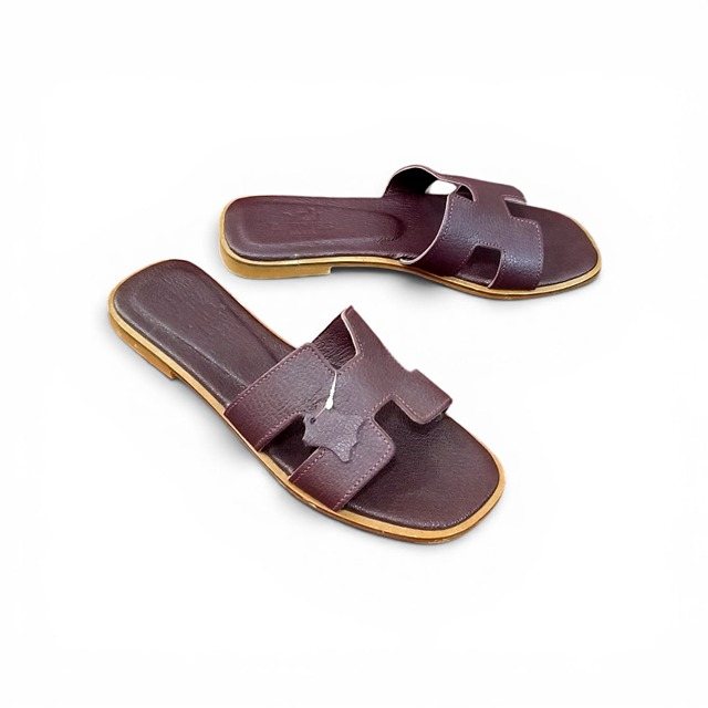 Genuine Leather Woman Slipper 7