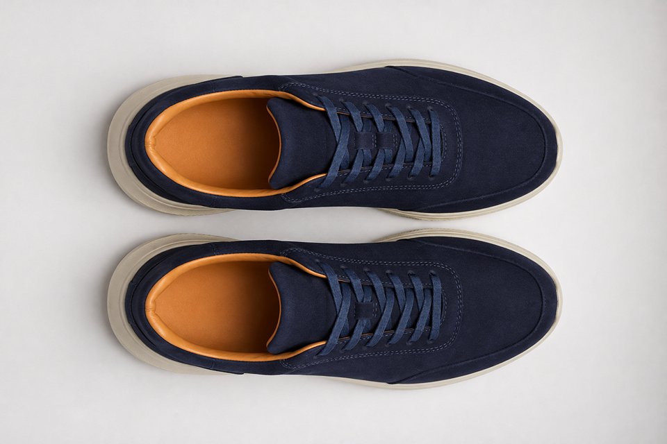 Hakiki Nubuk Deri Erkek Sneaker 8
