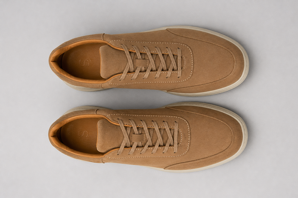 Hakiki Nubuk Deri Erkek Sneaker 5