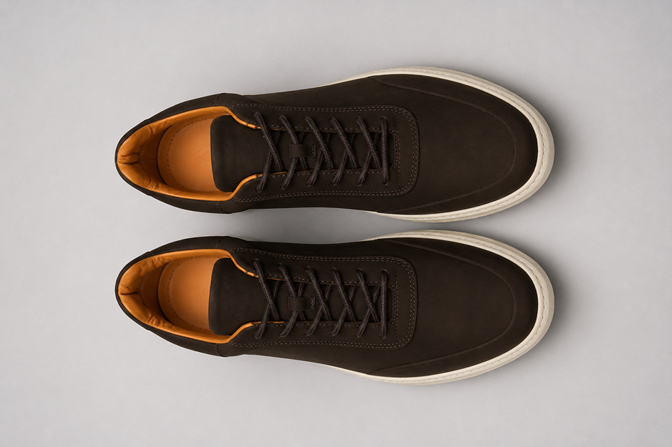 Hakiki Nubuk Deri Erkek Sneaker 2