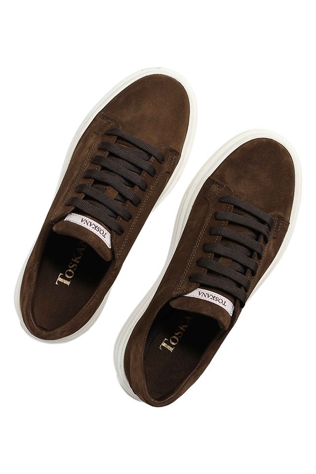 Men's Genuine Suede Leather Sneakers 2