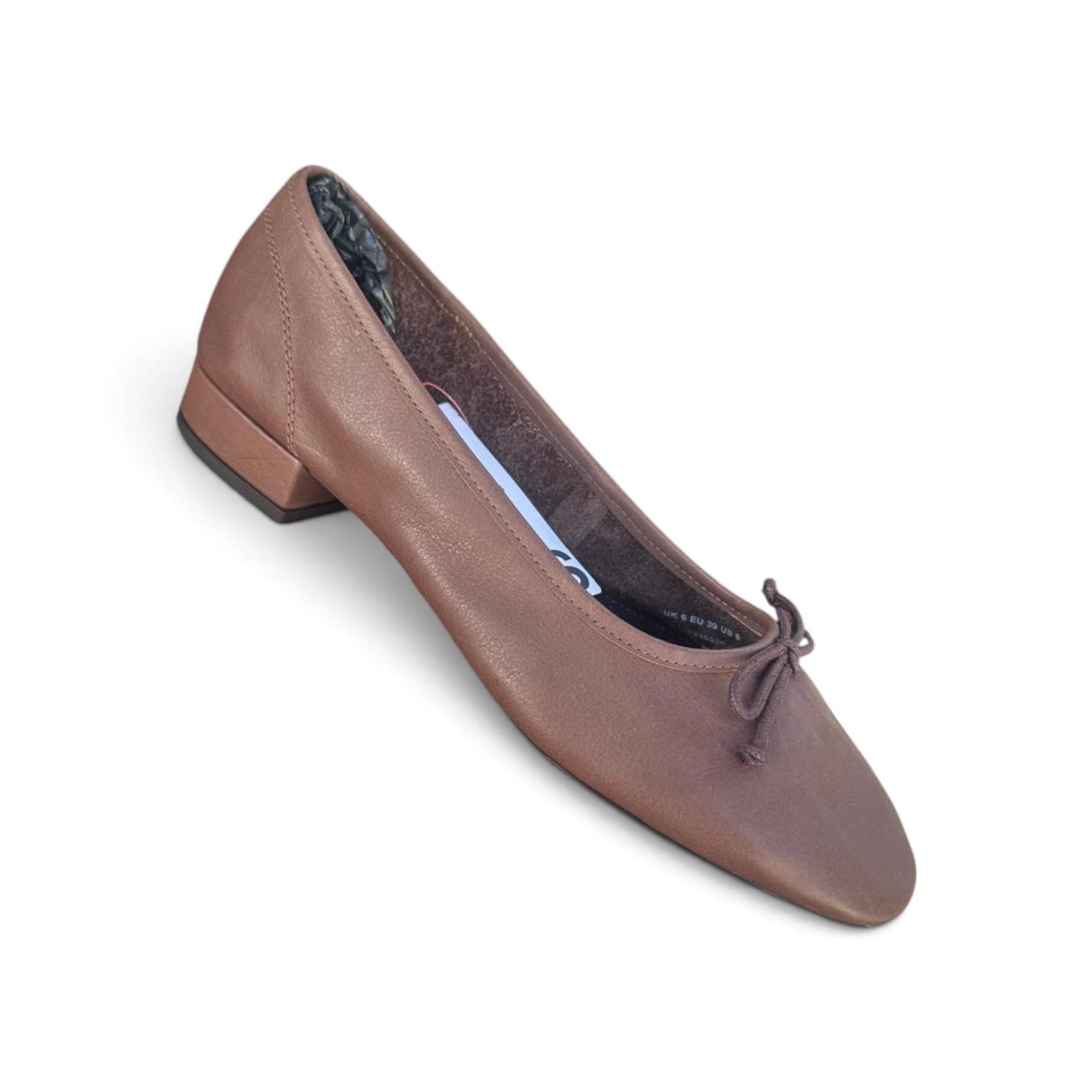 Women's genuine leather ballet flats